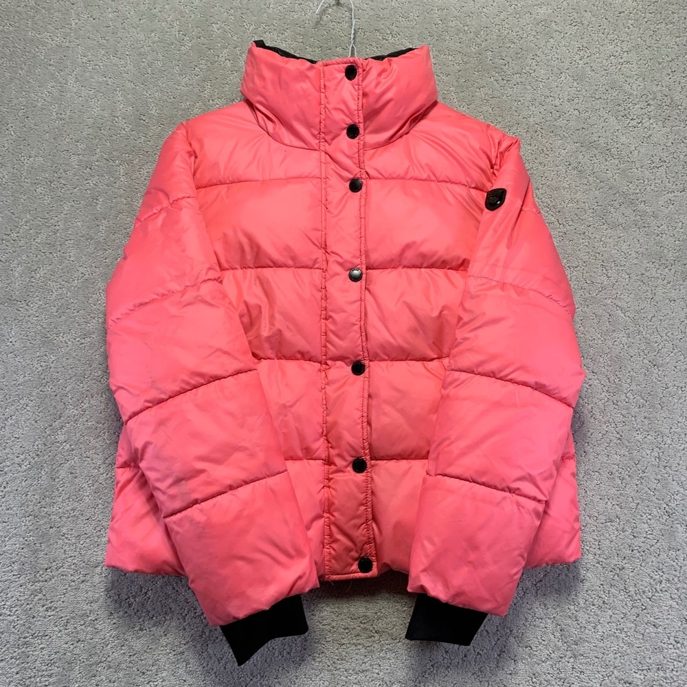 NOIZE Bianca Women's‎ Puffer Jacket Small Pink Winter Coat Outdoor Cruelty Free